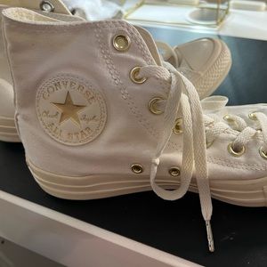 White high top converse